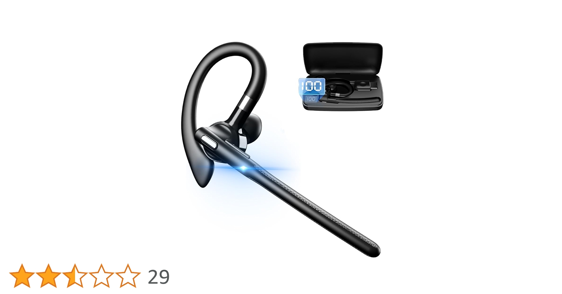 Amazon.co.jp: 【2025新登場】 Bluetooth ヘッドセット ワイヤレス