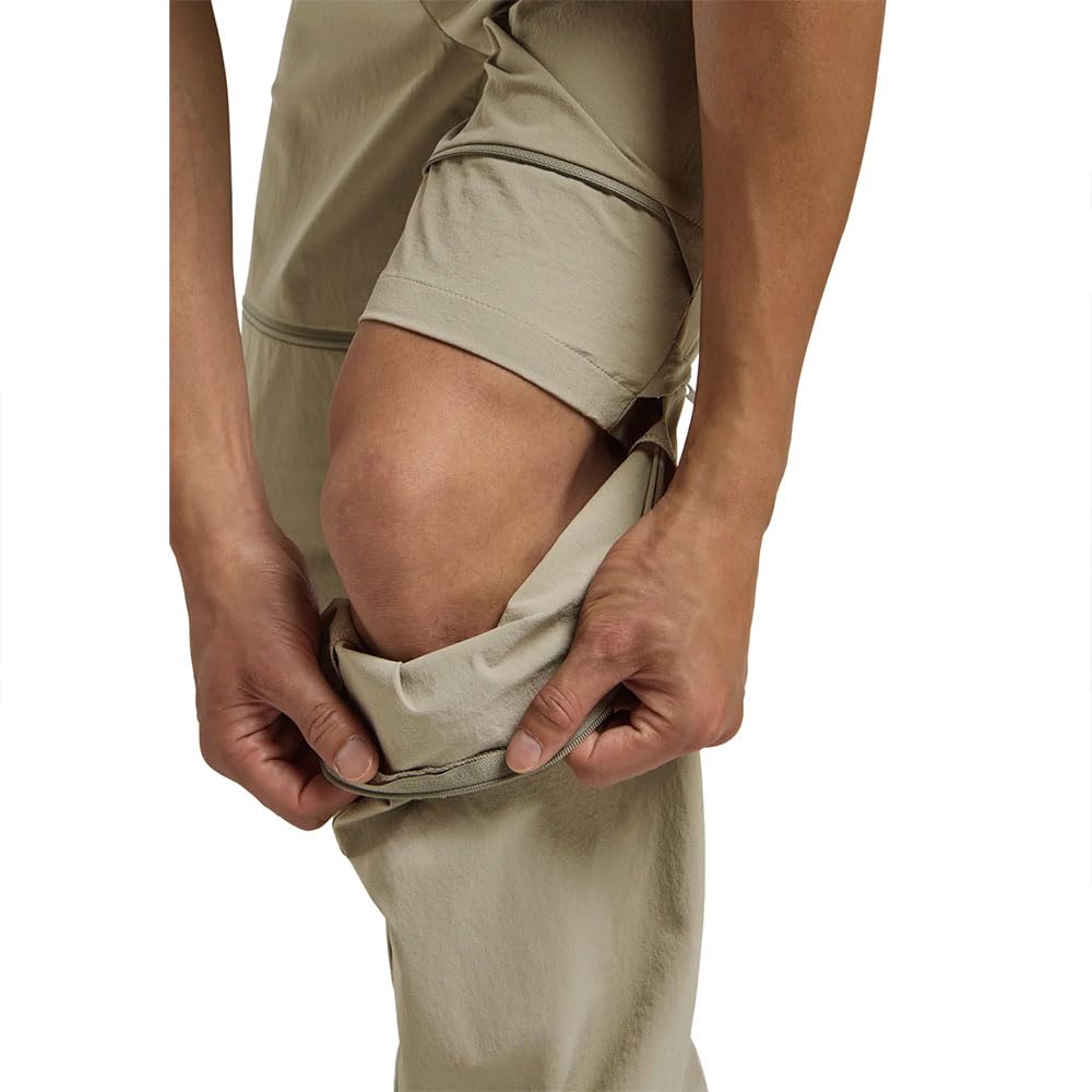 Jack Wolfskin Herren Hikeout Zip Off Pants M Wanderhose, Stone, 54 EU