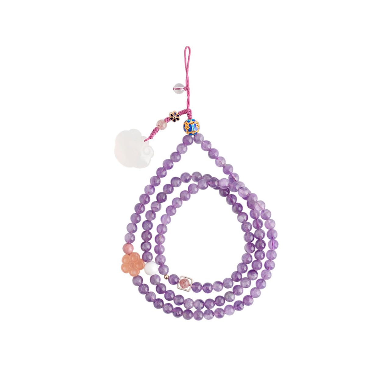 HOMSFOU Cadena De Para Teléfono Cordón De Decoración Para Funda De Teléfono Bonito