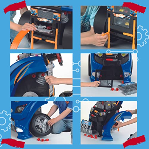 image for Theo Klein Hot Wheels Auto Service Car Engine Repair Interactive Prete