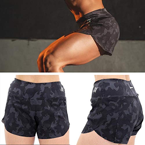 Shorts Hupi Ph Camo Preto, Cor: Preto, Tamanho: Gg