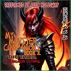 Diseño de la portada del título My Monster Companions, Book 3 - The Third