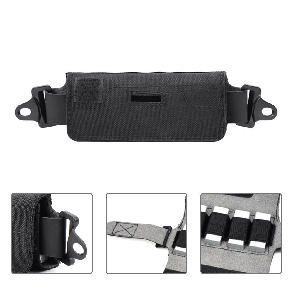 DONGKER Borsa per il peso di bilanciamento del casco, borsa tattica del contrappeso del sacchetto del contrappeso del casco per il casco tattico del