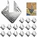 16pcs Joist Hanger, Roof Wood Beam Brackets, Inner Width 1-9/16