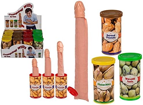 LND GiftsJumping Willy In Can, Novelty Gifts For Women Joke Funny Presents, Funny Gifts For Men And Women, Secret Santa Joke Gifts, Novelty Joke Present