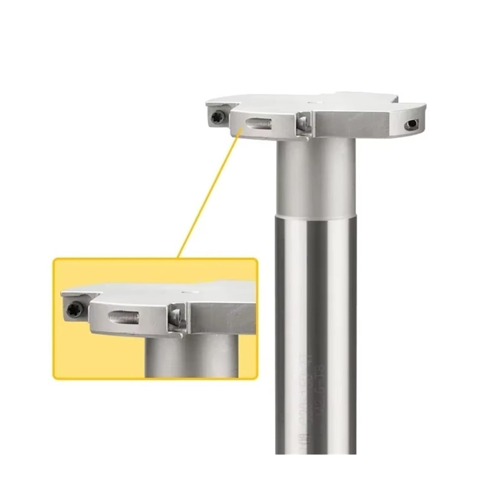 Fresa para ranuras en T Varilla de fresado con ranura en T CNC H06 de 6 mm, serie HTS MTS, varilla de ranurado, vástago de fresado en forma de T, inserto de carburo de ranura(SPMT040204 TL250)