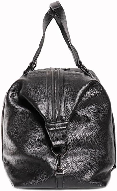 Leather Travel Bag for Men Suitable for Short Business Trips Single Shoulder Cross Body