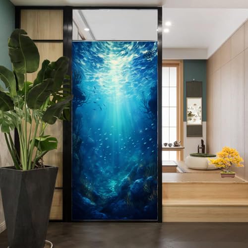 Vinilo Decorativo para Ventana Modern Ocean 17.7x23.6 in miniatura 5