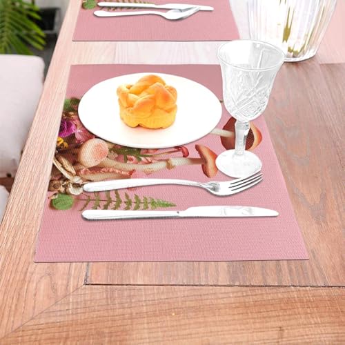 Sets de table pour extérieur et intérieur lot de 6 étanches en PVC - 5