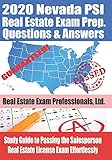 2020 Nevada PSI Real Estate Exam Prep Questions and Answers: Study Guide to Passing the Salesperson Real Estate License Exam Effortlessly