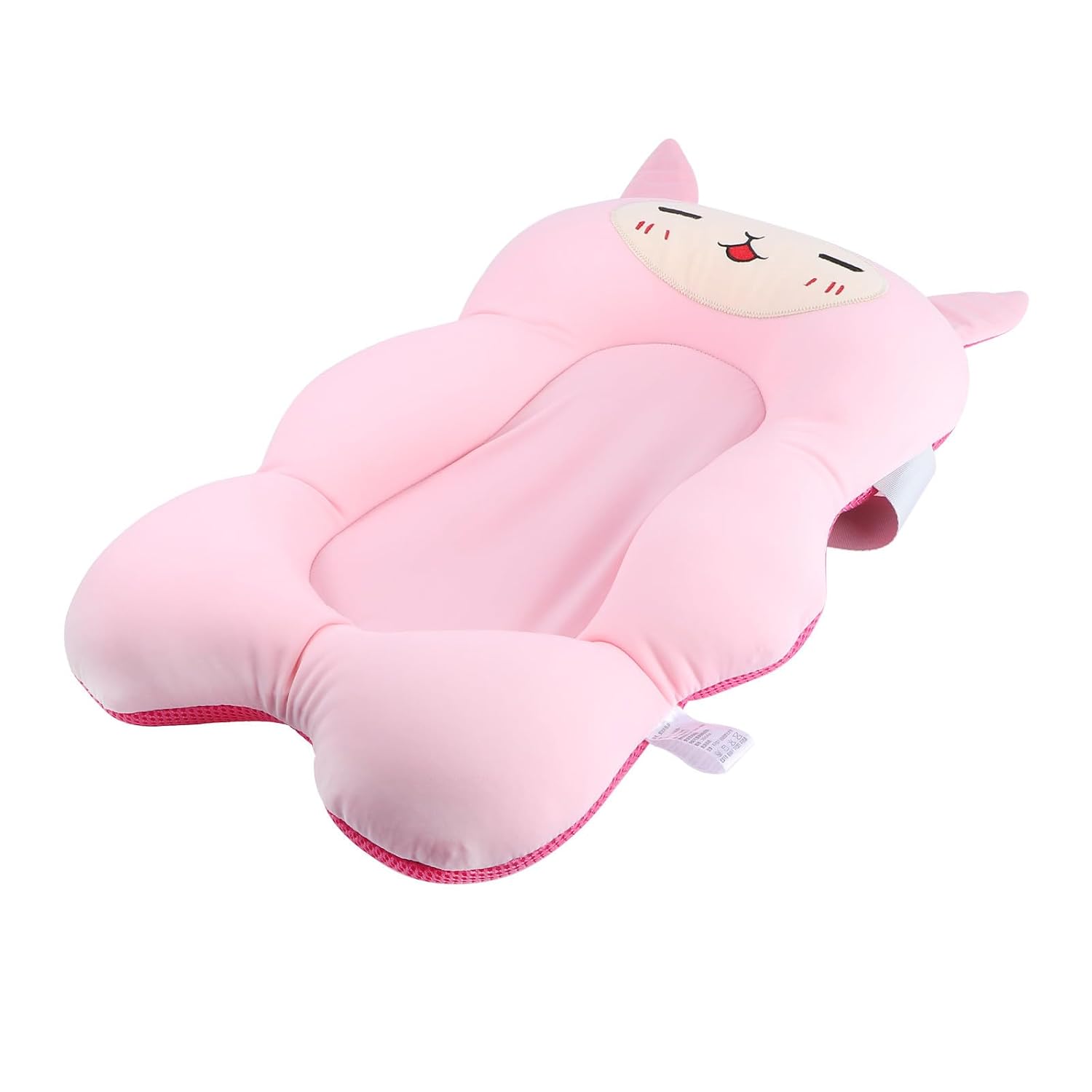 VICASKY Infant Bath Bath Tub Pad Safe Skin-Friendly Bath Seat Support for 0-6 Months Newborn