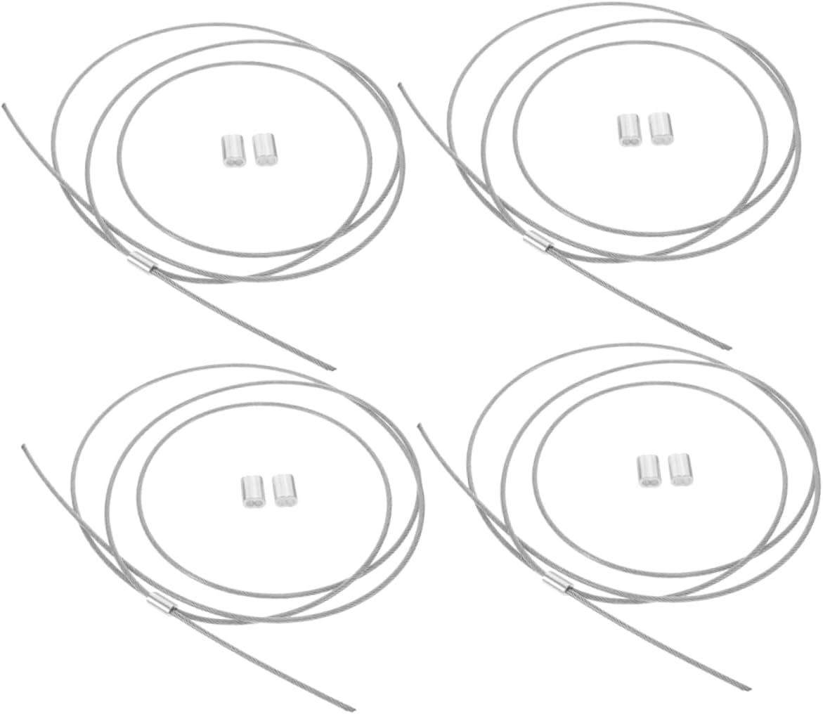 BESPORTBLE 4pcs Basketball Net String Replacement Threading Cord for Hoops