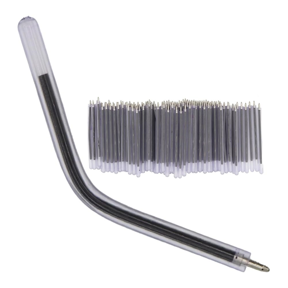 ISKDJBJG Flexible Safety Pens 100 Pack of Pens for Mental Health, Mental Health Hospital 3.8 Inches Flexible for Hospitals