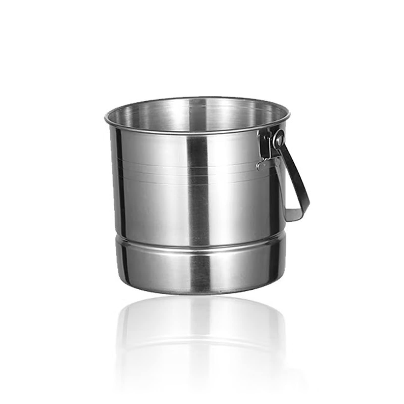 cubo de champán, Cubitera de champán de acero inoxidable con aislamiento: cubo de hielo portátil for fiestas y bares de cócteles