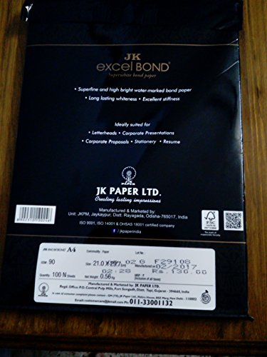 JK Excel Bond Superwhite A4 Bond Paper JK Excel Bond Superwhite A4 Bond Paper
