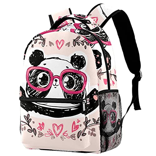 Sac à dos panda anti-rayures pour lunettes avec porte-bouteille afin de sécuriser vos affaires