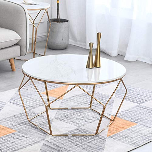 Table basse moderne en marbre pour optimiser les petits espaces - 3