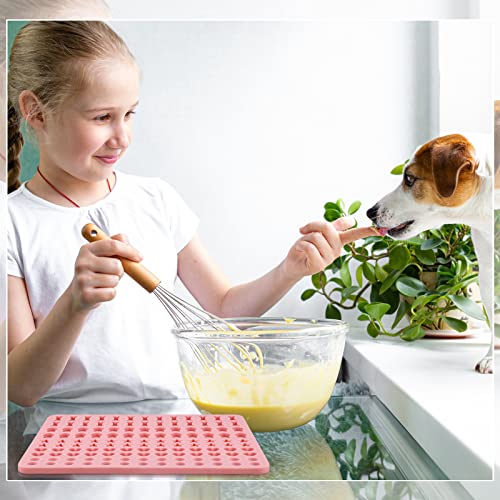 Silikon Hundekekse Backmatte Backform, 130 Gitter Silikonmatte Backform für Hundekekse - Baking Mat Dog Biscuits Baking Mould (5 Formen in 1)