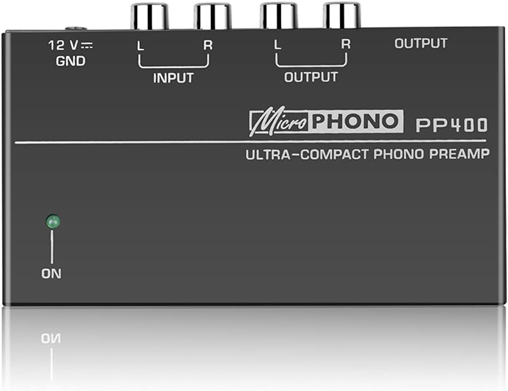 RIWPKFH Phono Preamp Preamplifier With RCA 1/4Inch