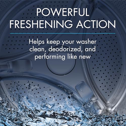 Glisten Washing Machine Cleaner and Freshener Deodorizer for All Top Load and Front Load Washers and HE Machines, Made in the USA, Fresh Scent, 9 Tablets - Thumbnail 4
