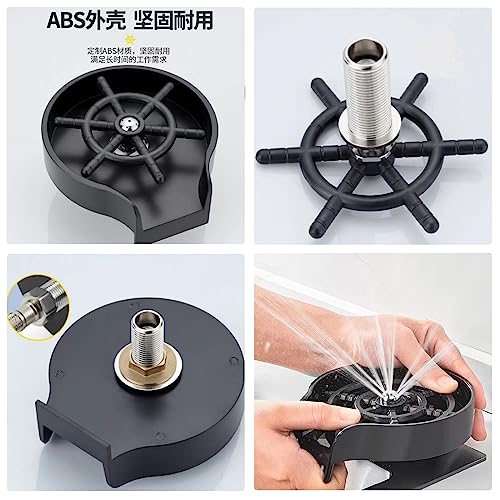 Sink Glass Rinser Washer Kitchen Bar Top Cup Bottle Automatic Washers 304 Stainless Steel High Pressure,1 Pack - Image 3