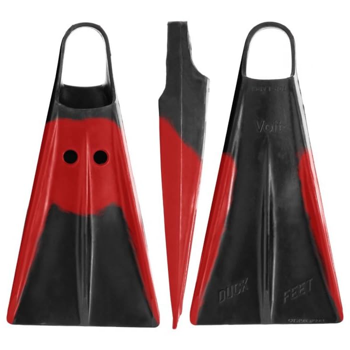 VOIT V-DUCK フィン Voit Floating Rubber Fins, Duck Feet Fins, Comfortable Swimming