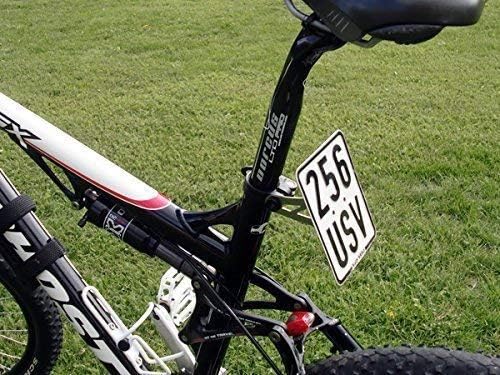 Plate Holder for eBike Electric Bicycle E-Bike Universal Number Plate Holder Insurance Indicator Holder