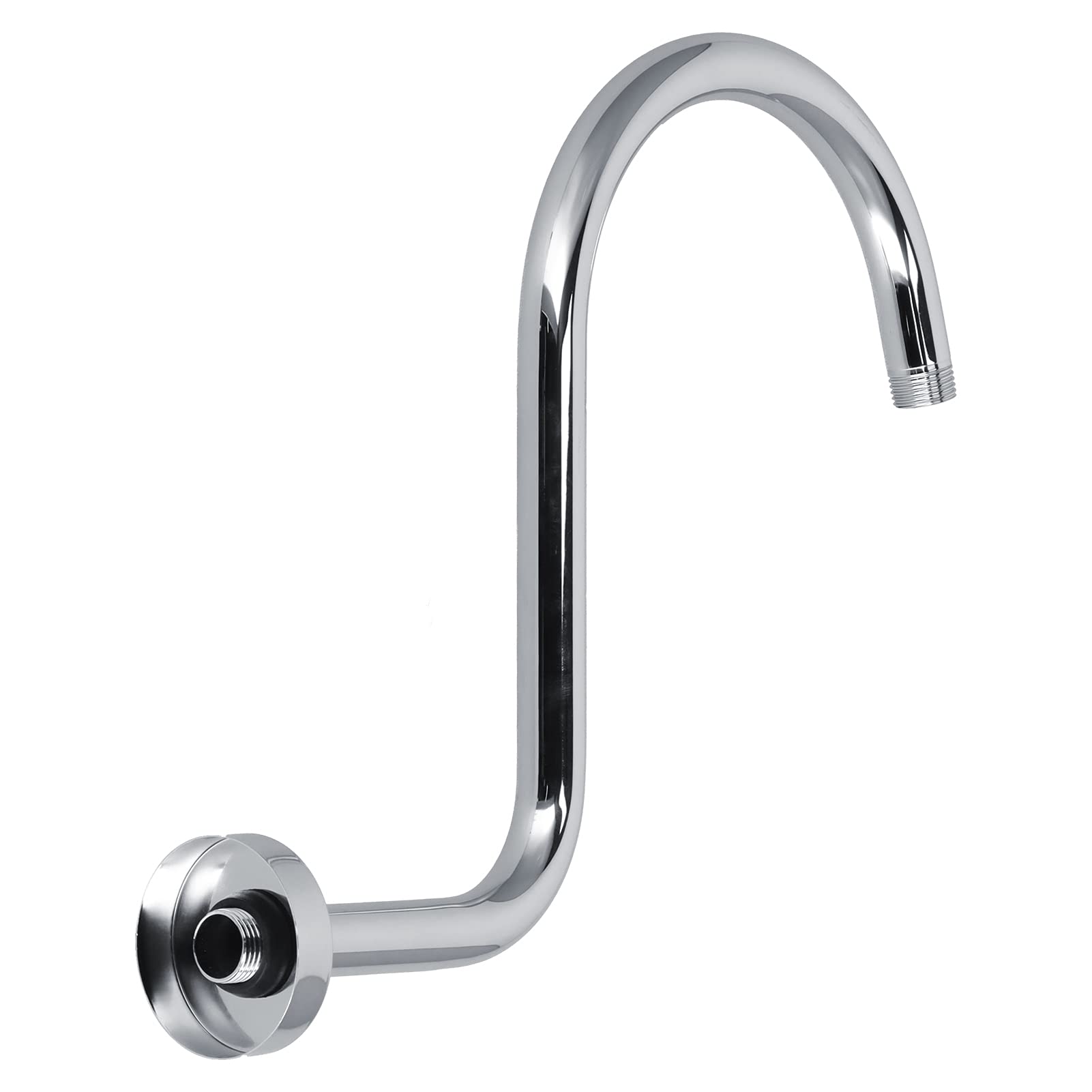 Bras De Douche En Forme De S En Acier Inoxydable Avec Col De