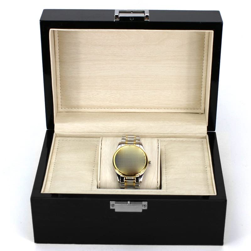 Boîte en bois pour montre protégeant des rayures - 4