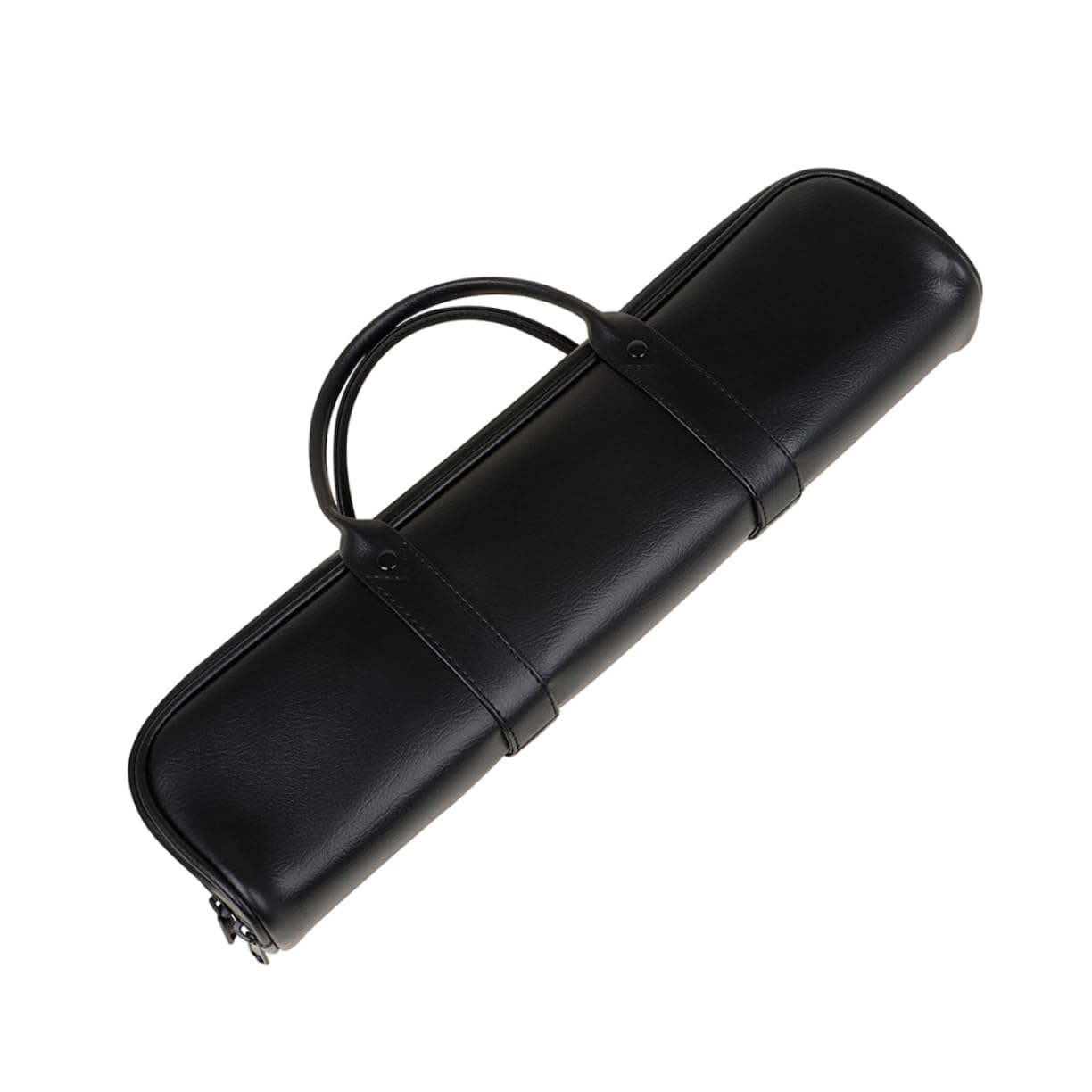 Toddmomy Durable Leather Flute Storage Bag Lightweight and Portable Flute Carrying Case for Enhanced Protection Convenient Zipper Design