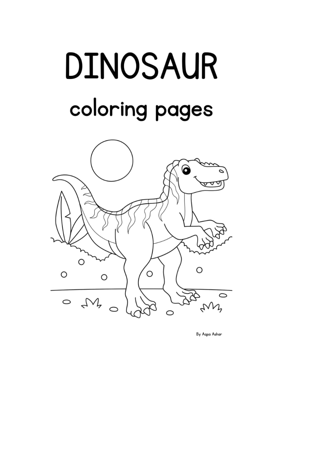 Kids Coloring Book: Fun and educational Dinosaurs kids activities