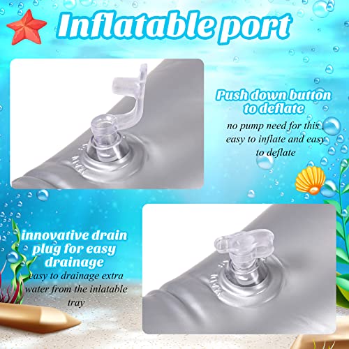 8 Pcs 31 Inch Summer Inflatable Shark 27 Inch Dolphin Pool Toys Inflatable Animals For Boys Girls Adults Blow Shark Dolphin Toys Beach Water Swimming Birthday Party Favors Decorations #TOP6