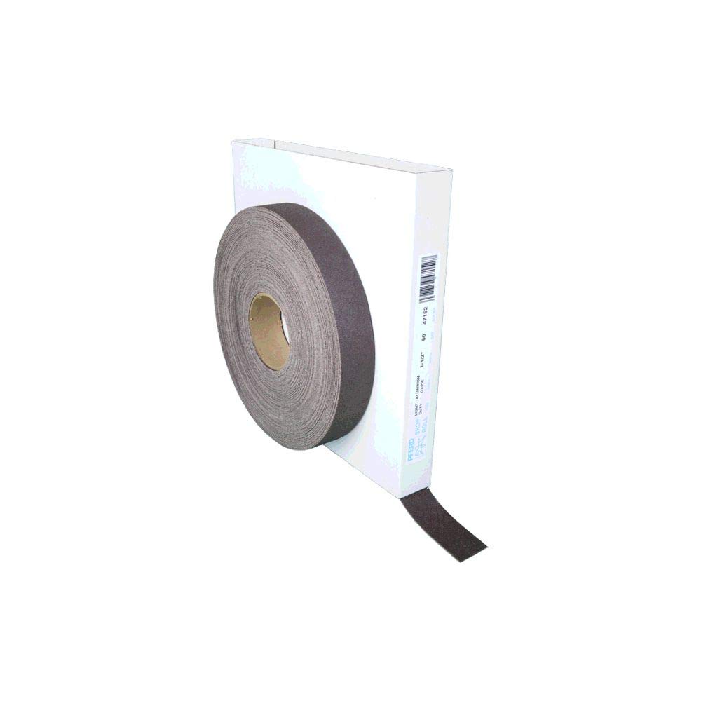 PFERD 47152 Flexible Light Duty Abrasive Shop Roll, Aluminum Oxide, 50 yd. Length x 1-1/2