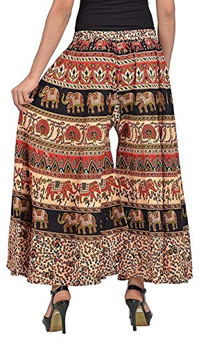 Image of Women Regular Fit Palazzo (BM854251257 Maroon Free Size)