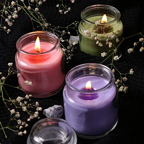 Image of Pure Source India Wax Jar Candle, Pack of 3, Jasmine;Lavender;Lemon Grass
