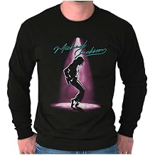 Michael Jackson Toe Stand Dance Long Sleeve Tshirt Men Women