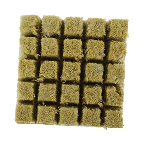 Abaodam 25piezas Tampones Matrix Bloques De Nutrientes para Sin Suelo Fertilizante para Plantas Tierra para Plántulas Jardín De Inserción De Plántulas