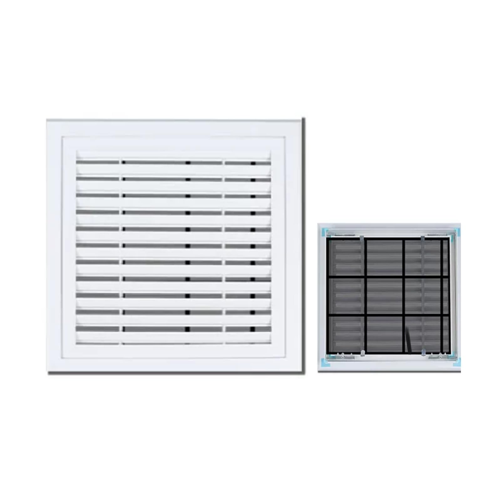 Pannello Di Accesso Idraulico Con Apertura/chiusura | Griglia del filtro aria di ritorno, griglia di copertura dello sfiato HVAC for soffitto o parete domestica(500x500mm)