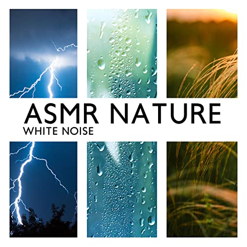 ASMR Nature White Noise (Rain, Thunder, Wind, Stream Sounds for Sleep