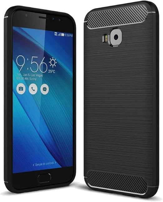 Image of Hybrid Carbon Fiber Back Case for Zenfone 4 Selfie (Black)
