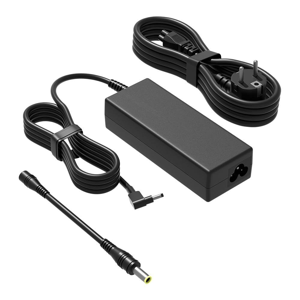 SLRIOYS 65W 45W Charger Compatible with Acer Aspire 3 5 1 R15 R14 V13 Vero/Go 15 14 Swift 1 3 5 Switch 3 5 7 11 12 Spin 5 3 1 Chromebook CB3 CB5 C720 TravelMate P4 P2 P6 B3 X3 Extensa 15 Laptop