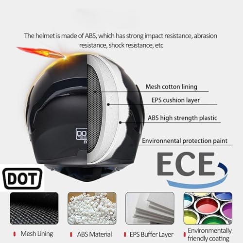 Casque moto modulable Bluetooth XXL pour scooter et chopper - 5