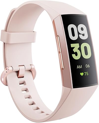 Activity Trackers for Women Men 1.1''AMOLED Screen Fitness Watches with Heart Rate Blood Pressure Sleep Monitor Calorie Tracking Step Counter Smart