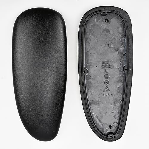 MingYi.office Arm Pads Caps Replacement for Humscale Liberty Office Chair, for Fixed and Height Adjustable Arm, Black Vinyl (1-Pair). (for Fixed Arm.)