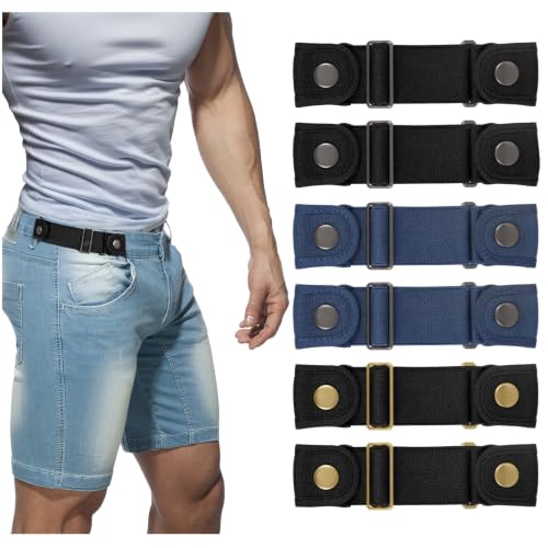 Image of Beltroad No Buckle Belts for Men Women Stretch Sides Belt without Buckle