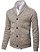 H2H Mens Casual Premium Slim Fit Knitted Jackets Thermal Warm Long Sleeve of Various Styles
