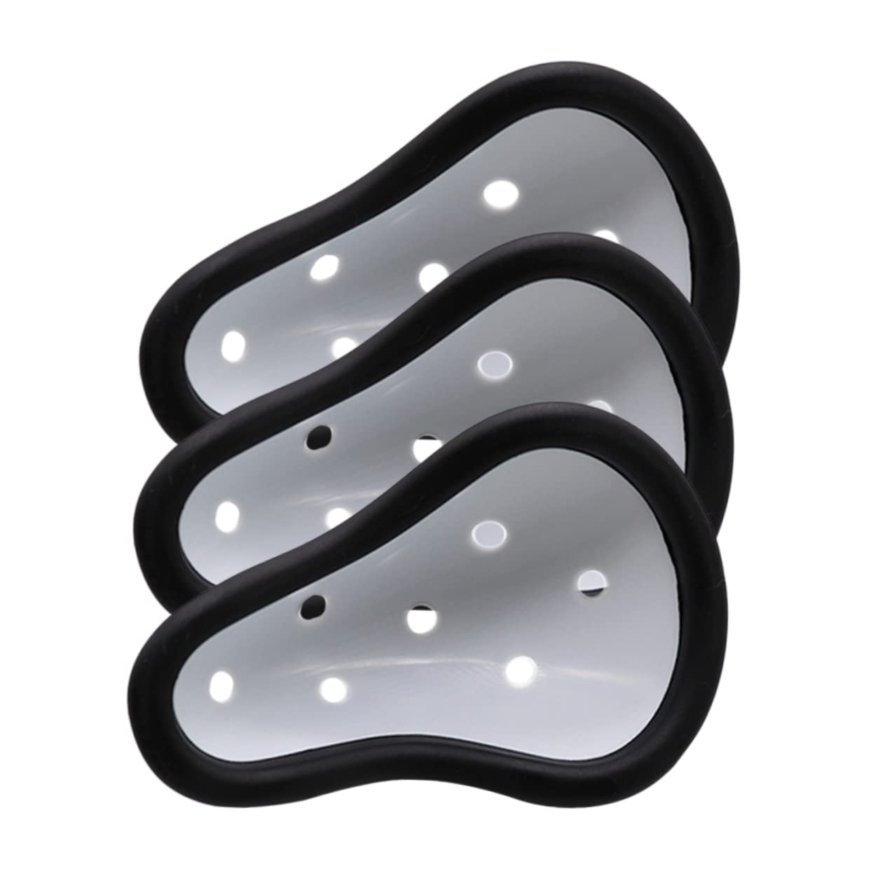 KOMBIUDA Male Private Parts Cup Sports Necessity 3pcs Cup Crotch Protector for Men