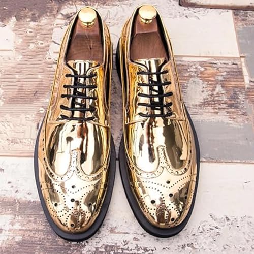 Men's Formal Oxford Shoes Wedding Dress Slip-On Driving Shoes2