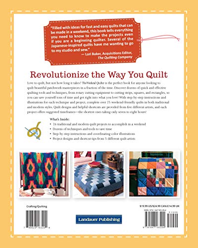 image for Fox Chapel Publishing The Weekend Quilter: 25+ Fabulous Quilts to Make