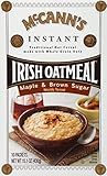 McCann's Irish Oatmeal Instant Maple Brown Sugar Oatmeal, 10 Packets, 15.17 oz